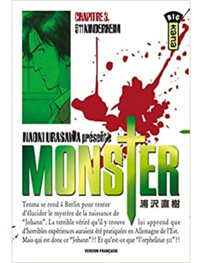 Livre Monster, tome 3 : 511 Kinderheim