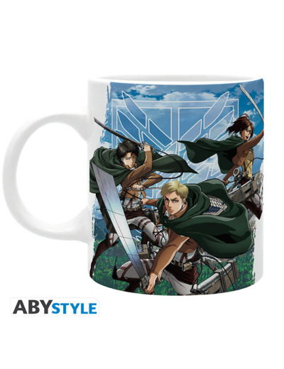 [MUG] ATTACK ON TITAN Mug 320 ml Bataillon d'exploration