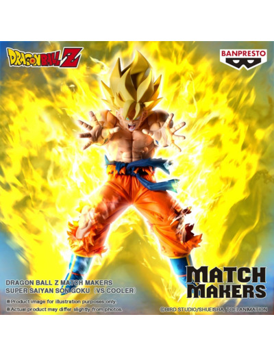 Dragonball Z Match Makers Figurine Super Saiyan Son Goku (Vs Cooler) 14 cm