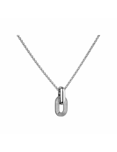 Collier Arthus Bertrand Ruban Jaseron en argent poli