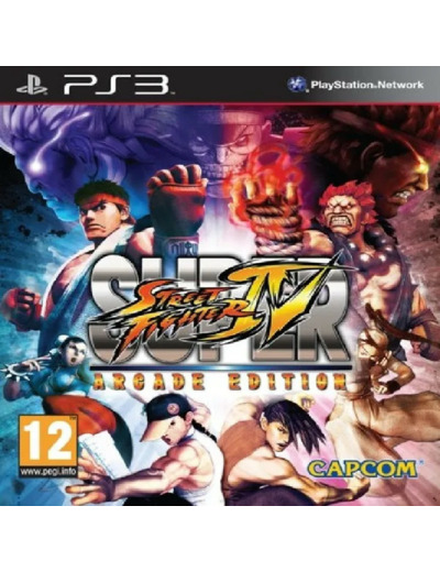 Jeu Ps3 Super Street Fighter Iv (4) Arcade Edition