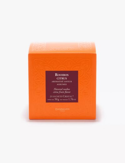 Rooibos Citrus 25 sachets Cristal