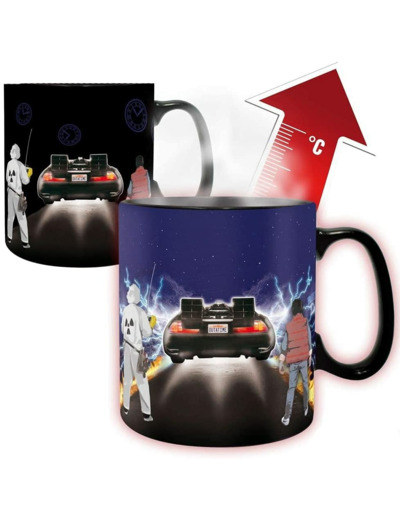 RETOUR VERS LE FUTUR - Mug Thermoréactif - 460 ml Time Machine