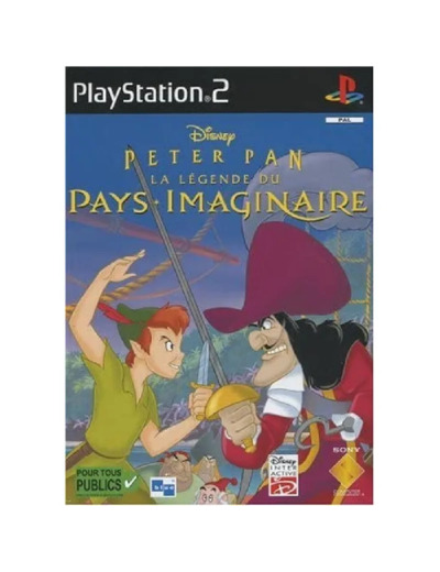 Jeu Ps2 Peter Pan - La Legende Du Pays Imaginaire