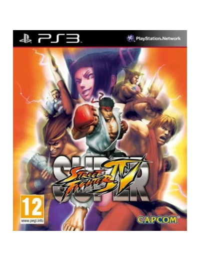 Jeu Ps3 Super Street Fighter IV