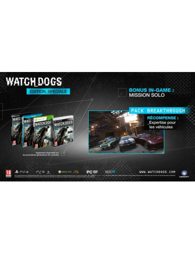 Jeu PS3 Watch Dogs